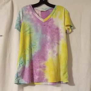 💫 HOST PICK Riah Fashion Tie Dye Medium Top